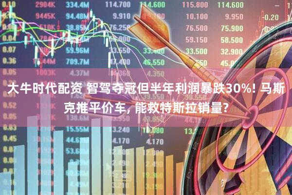 大牛时代配资 智驾夺冠但半年利润暴跌30%! 马斯克推平价车, 能救特斯拉销量?