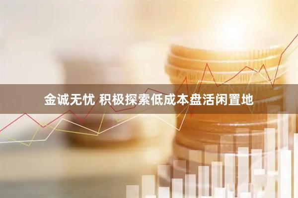 金诚无忧 积极探索低成本盘活闲置地
